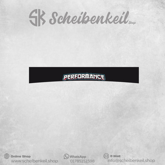 Performance Style Scheibenkeil - Digitaldruck Folie - Universal